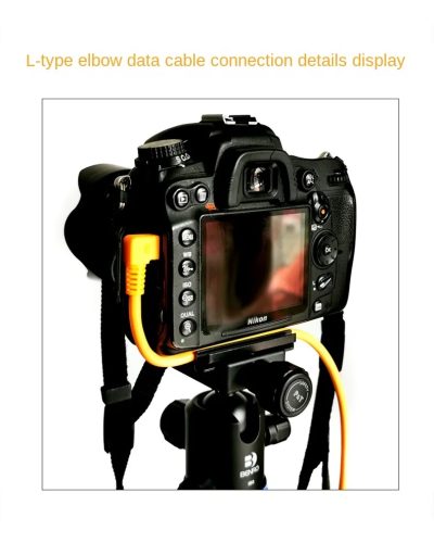 Mini USB Cable Canon 5D3 5D2 6D2 80D 750D Camera Connection Computer Cable 2M
