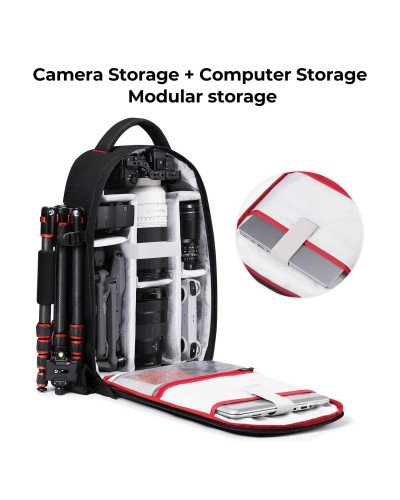 Camera Backpack for Photographers Large Waterproof Photography Camera Bag