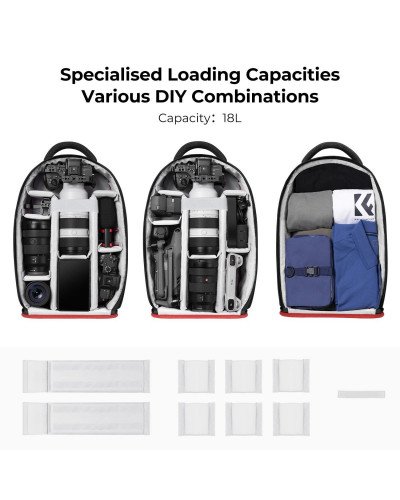 Camera Backpack for Photographers Large Waterproof Photography Camera Bag