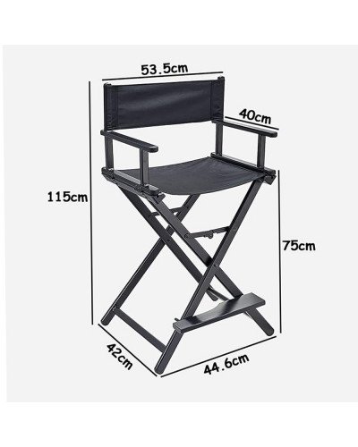 Makeup Folding Chair Aluminum Frame Artist Directors Chair Makeup Folding Chair Aluminum Frame Artist Directors Chair