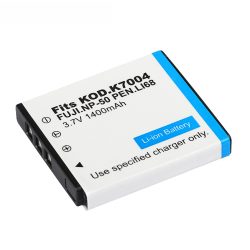 1200mAh Li-ion Battery For FUJIFILM NP-50 FNP50 NP50 KLIC-7004 KLIC-7004 K7004 D-Li68