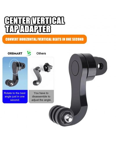 Universal Action Camera Vertical Bracket Adapter For Action Cameras