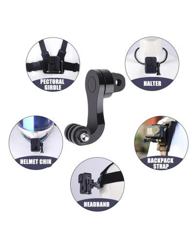 Universal Action Camera Vertical Bracket Adapter For Action Cameras