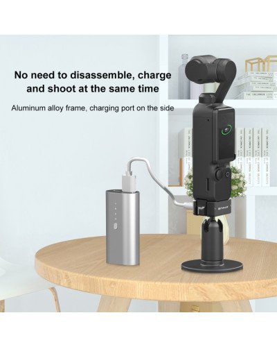 DJI OSMO Pocket 3 Type-C Dock Desktop Charging Base Aluminum Alloy Bracket
