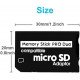 Memory Stick Pro Duo Adapter for Micro SD / Micro SDHC TF Card to Memory Stick MS Pro Duo Card Memory Stick Pro Duo Adapter for Micro SD / Micro SDHC TF Card to Memory Stick MS Pro Duo Card