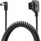 Durable D-Tap to DC5521 Coiled Spring Power Cable