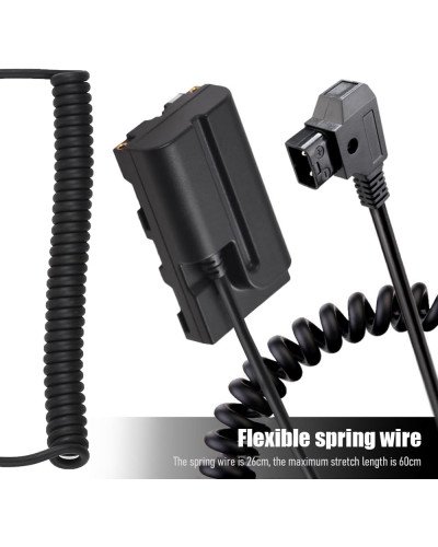 D-Tap to Dummy Battery Cable NP-F550/F570