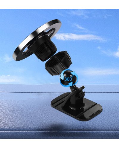 Magsafe Car Mobile Phone Holder Car instrument Panel 360-Degree Rotating Navigation Magnetic Suction Mobile Phone Holder