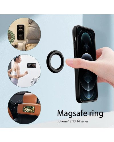 Magsafe Magnetic Ring Holder for iPhone Magnet Wall Mobile Phone Holder Magnetic Car Phone Stand