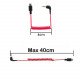 TRS-to-Type-C 3.5mm Adapter Microphone Patch Cable 40cm TRS-to-Type-C 3.5mm Adapter Microphone Patch Cable 40cm