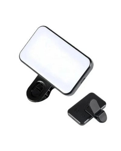 LED Cube Selfie Light With Clip For Laptop And Mobile Phone
