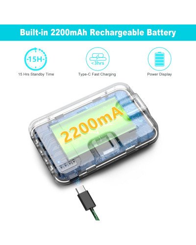 Selfie Light 60 LED 2200mah Rechargeable Cell Phone Fill Light