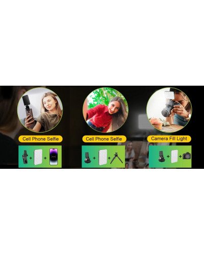 Selfie Light 60 LED 2200mah Rechargeable Cell Phone Fill Light