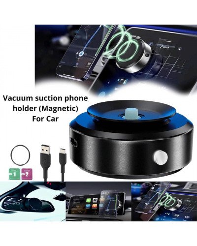 Vacuum Suction Cup Mobile Phone Holder Magnetic Universal 360° Rotating Vacuum Suction Cup Mobile Phone Holder Magnetic Universal 360° Rotating