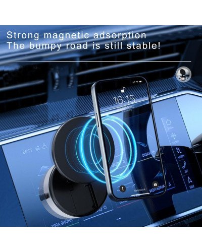 Vacuum Suction Cup Mobile Phone Holder Magnetic Universal 360° Rotating Vacuum Suction Cup Mobile Phone Holder Magnetic Universal 360° Rotating
