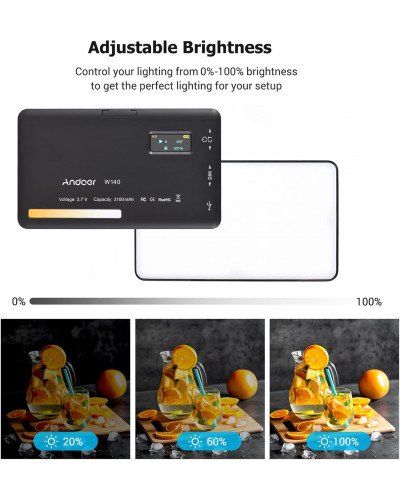 W140 Pocket LED Video Light Camera Fill Light W140 Pocket LED Video Light Camera Fill Light