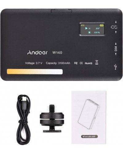 W140 Pocket LED Video Light Camera Fill Light W140 Pocket LED Video Light Camera Fill Light