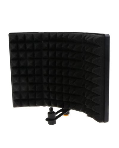 3Mini Panels Microphone Isolation Windscreen Shield Foldable Studio Acoustic Screen Foam for Recording Live Broadcast