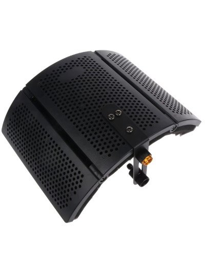 3Mini Panels Microphone Isolation Windscreen Shield Foldable Studio Acoustic Screen Foam for Recording Live Broadcast 3Mini Panels Microphone Isolation Windscreen Shield Foldable Studio Acoustic Screen Foam for Recording Live Broadcast