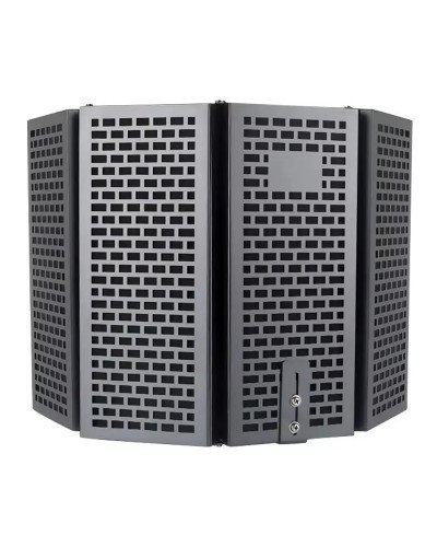 Foldable Microphone Reflection Filter 5 Doors Plastic Mic Sound Isolation Shield Acoustic Foldable Microphone Reflection Filter 5 Doors Plastic Mic Sound Isolation Shield Acoustic