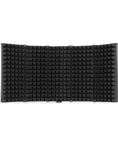 Foldable Microphone Reflection Filter 5 Doors Plastic Mic Sound Isolation Shield Acoustic Foldable Microphone Reflection Filter 5 Doors Plastic Mic Sound Isolation Shield Acoustic