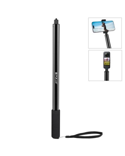 PULUZ 2M Metal Selfie Stick Monopod for Insta360 One RS/X2/X3/X4