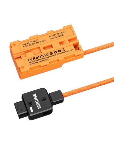 ZGCINE D-Tap to NPF for Sony NP-F970 F960 F950 F770 F750 F570 F550 Dummy Battery Cable