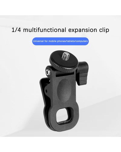 Universal Selfie LED Fill Light Clip Holder Mount for Mobile Phone Computer Photography