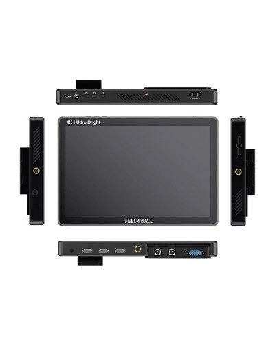 FEELWORLD LUT11S 10.1" 4K Ultra-Bright Touchscreen Monitor with Loop-Through HDMI & 3G-SDI