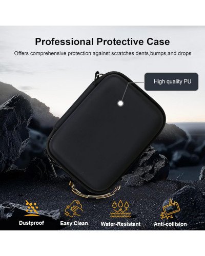 Digital Camera Case for Vlogging Camera for Canon PowerShot G7X Mark II/III / Sony ZV-1 / ZV-1 II