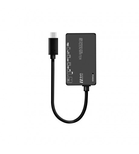 6in1 USB/Type C Multi USB Splitter TF/SD/MS/CF/M2/XD Memory Card Reader Adapter