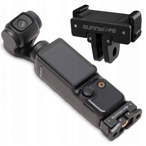 Quick Release Adapter Mount Action Camera Selfie Stick Tripod Adapter for OSMO POCKET 3