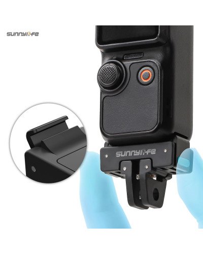 Quick Release Adapter Mount Action Camera Selfie Stick Tripod Adapter for OSMO POCKET 3