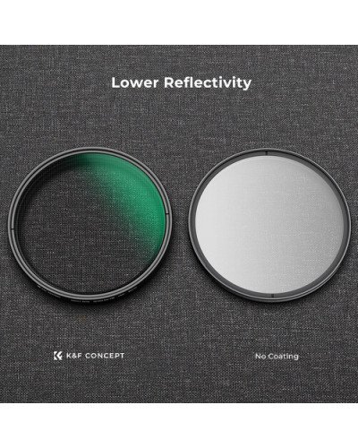 K&F Concept Nano-C Series 4 to 8-Point Variable Star Filter 62mm