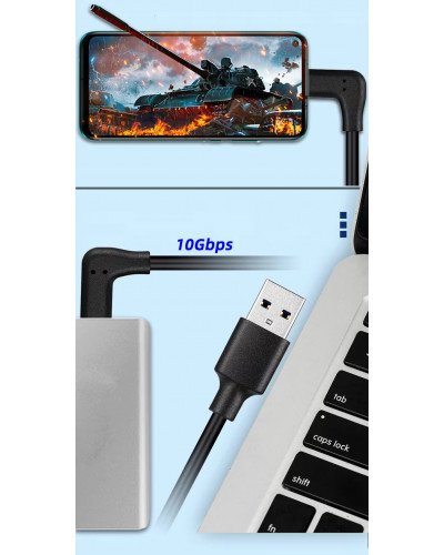 Eazedream 3M USB 3.0 to USB-C Live Stream Cable for PC Camera