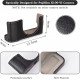 Leather Camera Half Case Compatible with Fujifilm X100VI Digital Camera Black with Strap
