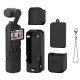 Silicone Protective Case Cover Sleeve For DJI OSMO Pocket 3 (Black) Silicone Protective Case Cover Sleeve For DJI OSMO Pocket 3 (Black)