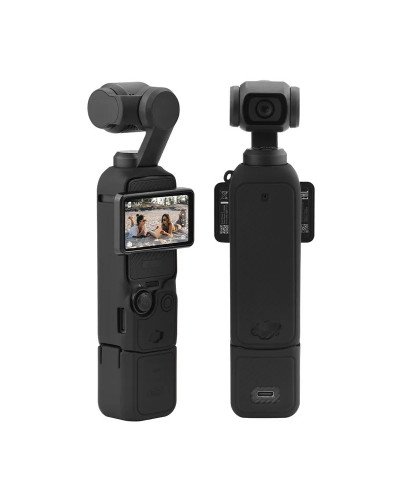Silicone Protective Case Cover Sleeve For DJI OSMO Pocket 3 (Black) Silicone Protective Case Cover Sleeve For DJI OSMO Pocket 3 (Black)