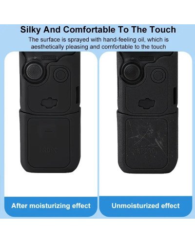 Silicone Protective Case Cover Sleeve For DJI OSMO Pocket 3 (Black) Silicone Protective Case Cover Sleeve For DJI OSMO Pocket 3 (Black)