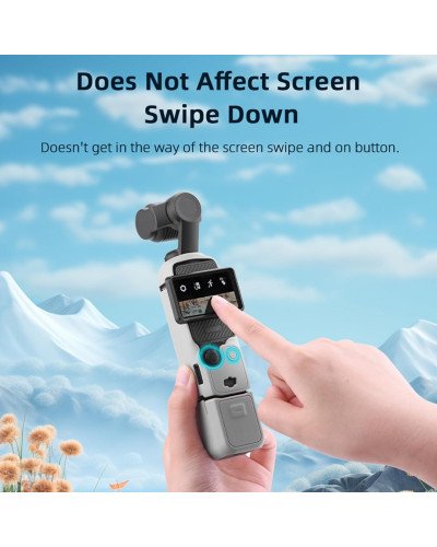 Silicone Protective Case Cover Sleeve For DJI OSMO Pocket 3 (Grey) Silicone Protective Case Cover Sleeve For DJI OSMO Pocket 3 (Grey)