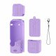 Silicone Protective Case Cover Sleeve For DJI OSMO Pocket 3 (Purple)
