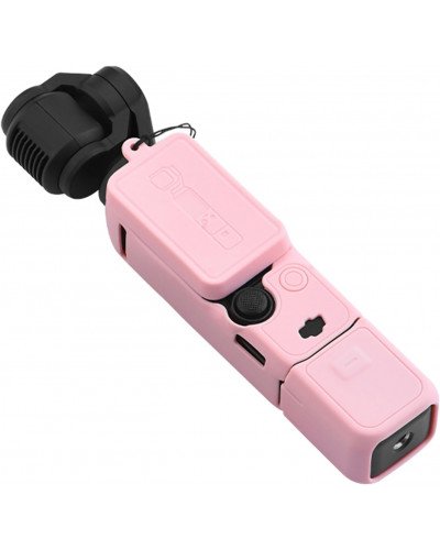 Silicone Protective Case Cover Sleeve For DJI OSMO Pocket 3 (Pink)