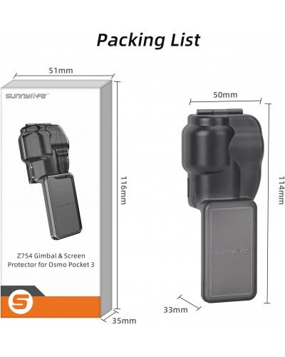 Sunnylife Integrated Gimbal and Screen Protector for DJI Osmo Pocket 3 Sunnylife Integrated Gimbal and Screen Protector for DJI Osmo Pocket 3