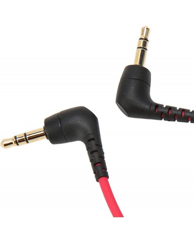 TRS-to-TRS 3.5mm Adapter Microphone Patch Cable TRS-to-TRS 3.5mm Adapter Microphone Patch Cable