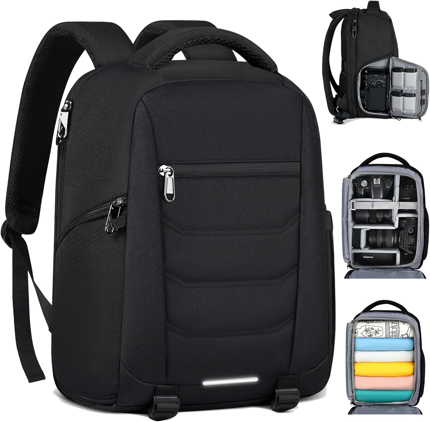 Camera Backpack Anti-Theft Waterproof Camera Bag Laptop Backpack
