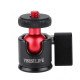 Mini Ball Head Mount Aluminum Alloy 360 Degree 1/4" Screw Mount