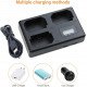 Triple Charger for Sony NP-FZ100 Battery