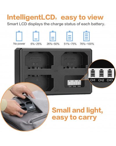 Triple Charger for Sony NP-FZ100 Battery Triple Charger for Sony NP-FZ100 Battery