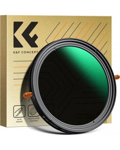 K&F Concept Nano-D Variable ND2-32 & CPL MC Filter 82mm
