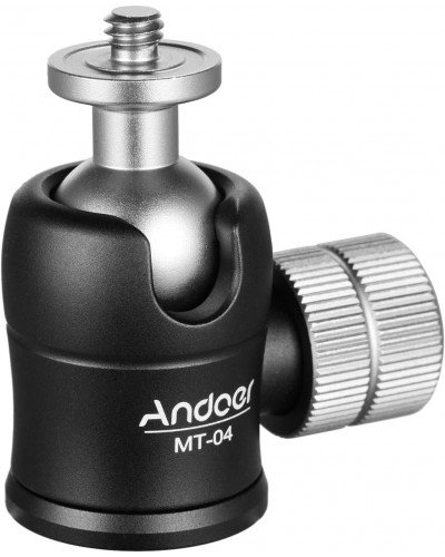 MT-04 Mini Ball Head Camera Tripod Monopd Mount